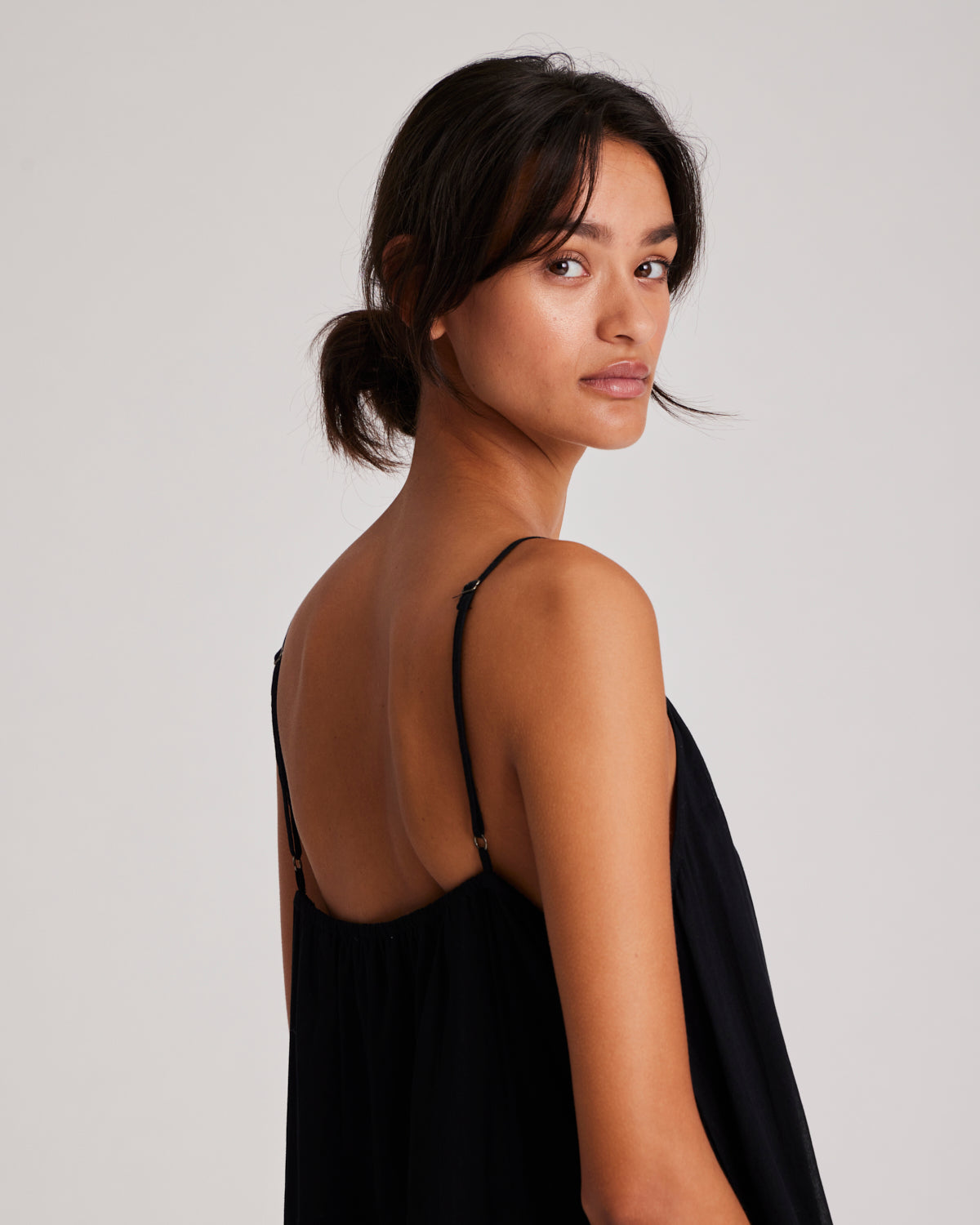 Carmen dress in black