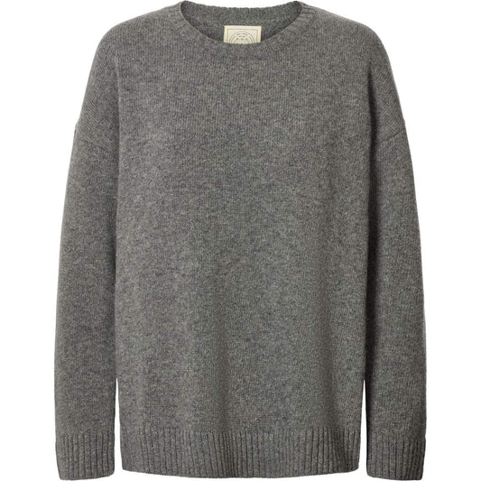 Emely lambswool knit in graffiti grey