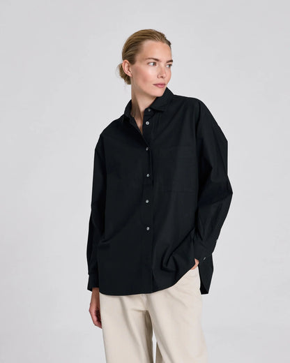 Eva shirt in black