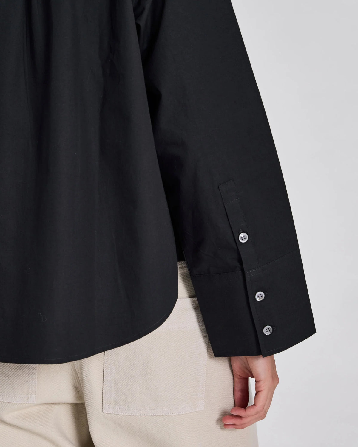 Isabella shirt in black