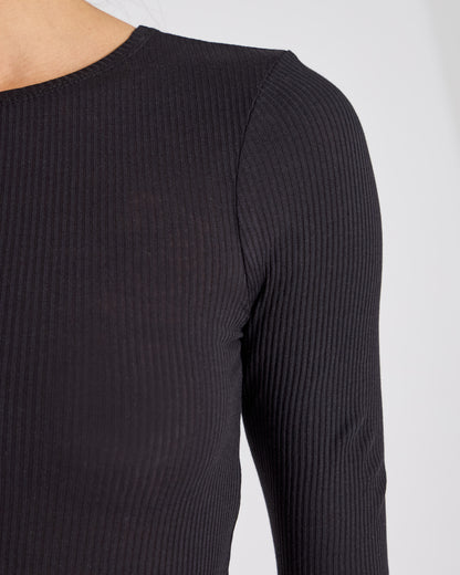 Lise longsleeve in black