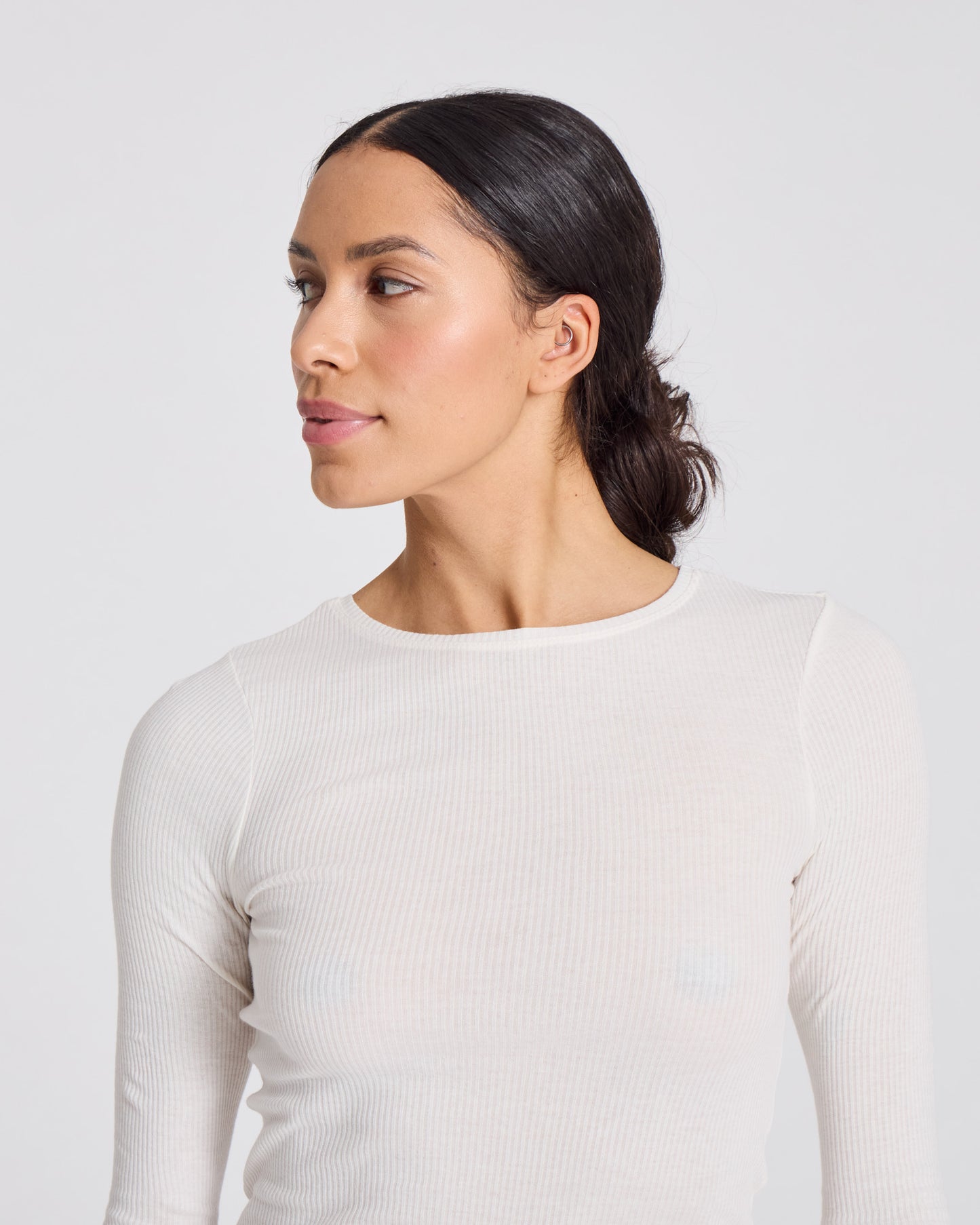 Lise longsleeve in off white