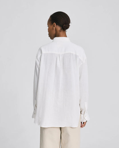 Lusinda shirt in whisper white