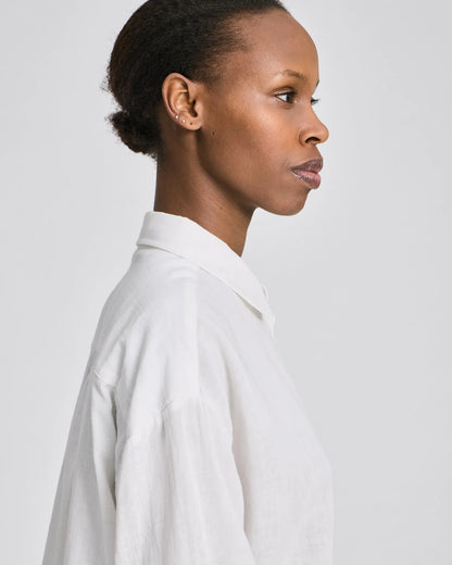 Lusinda shirt in whisper white