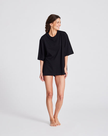 Maya tee in black