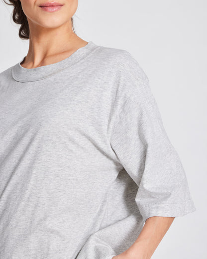Maya tee in light grey