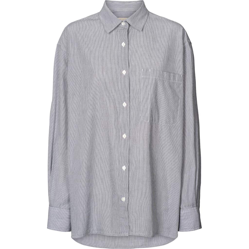 Nikoline shirt in blue stripes