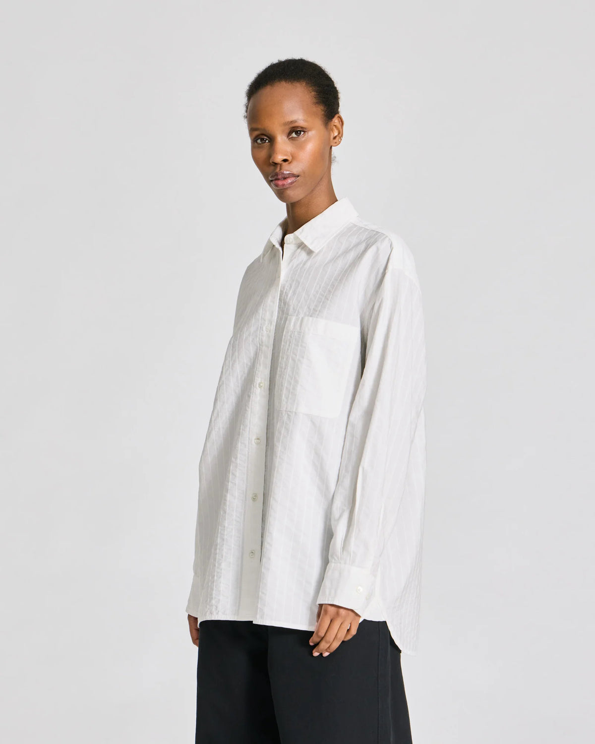 Nikoline shirt in whisper white