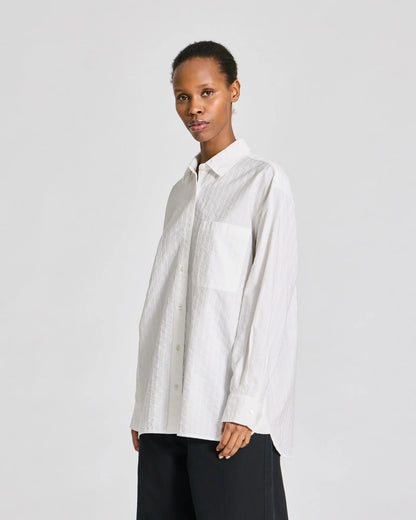 Nikoline shirt in whisper white