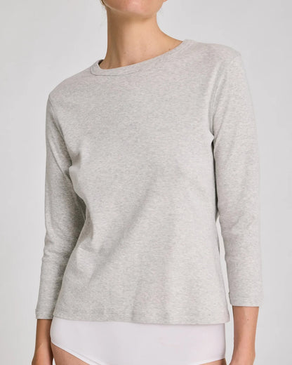 Sascha top in grey melange