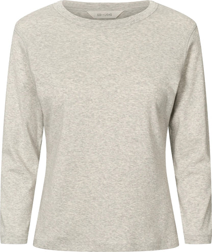 Sascha top in grey melange