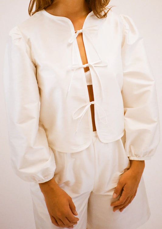 Lillian blouse in ivory