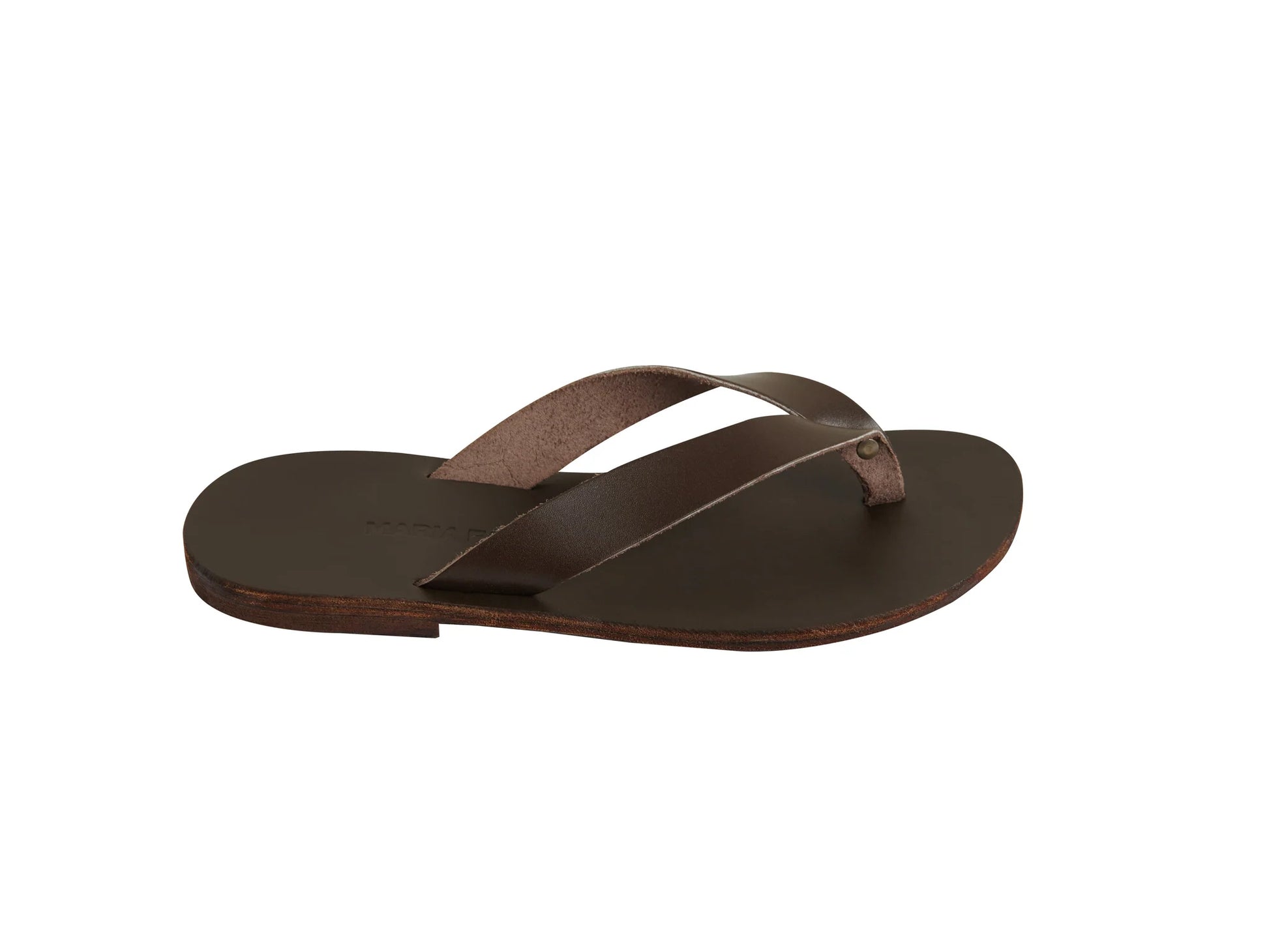 Maria Farro Lex flipflops in brown