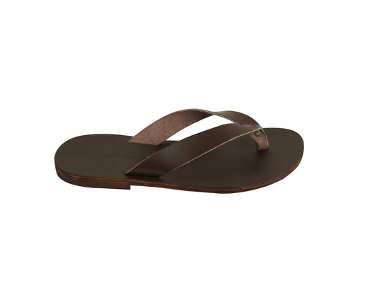 Maria Farro Lex flipflops in brown
