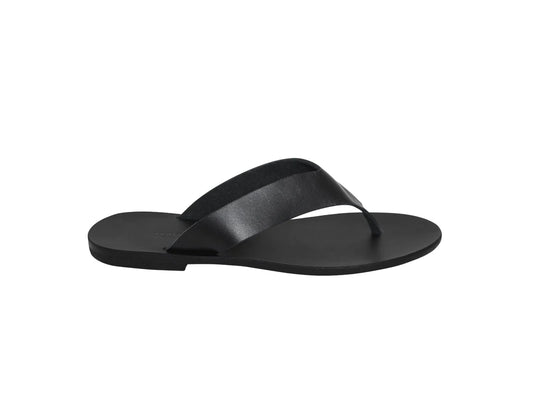 Maria Farro wide strap Mila sandals in black