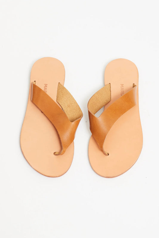 Maria Farro Mila sandals in brown