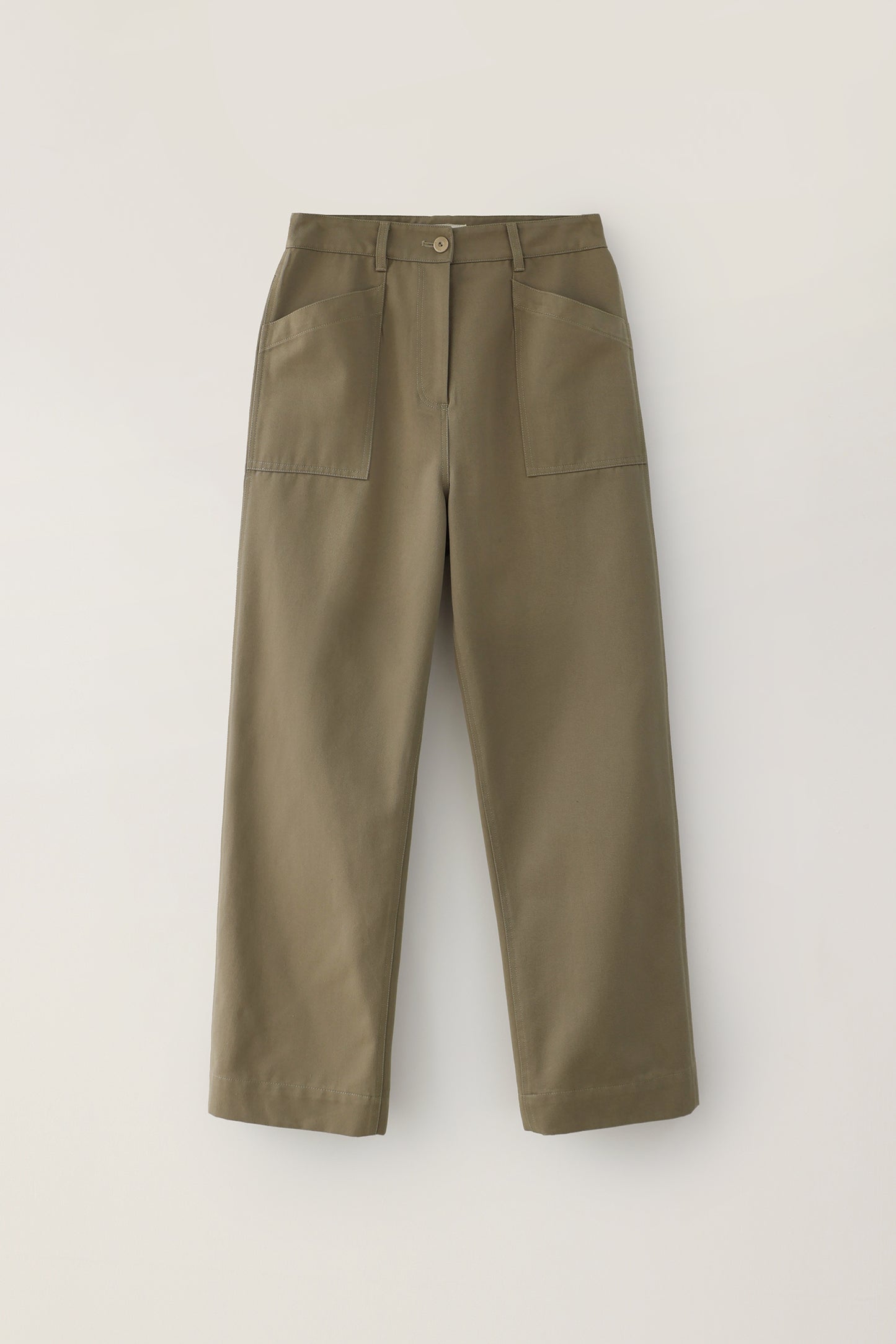 Bas loose trouser in khaki