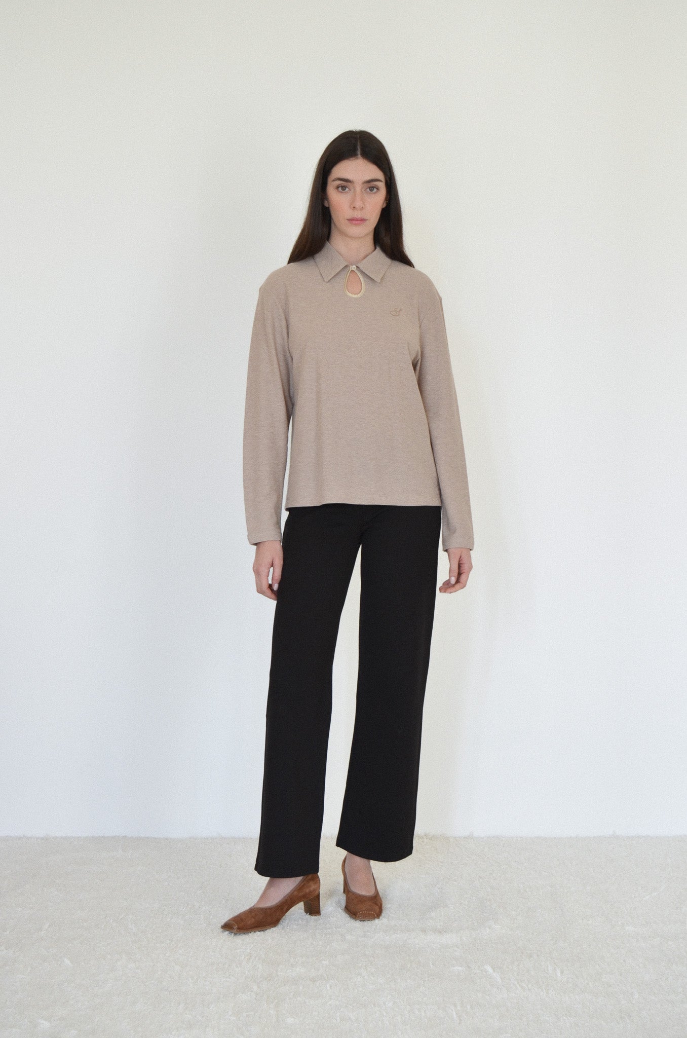 Eloise soft pant in black