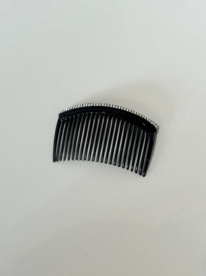Hair comb in black