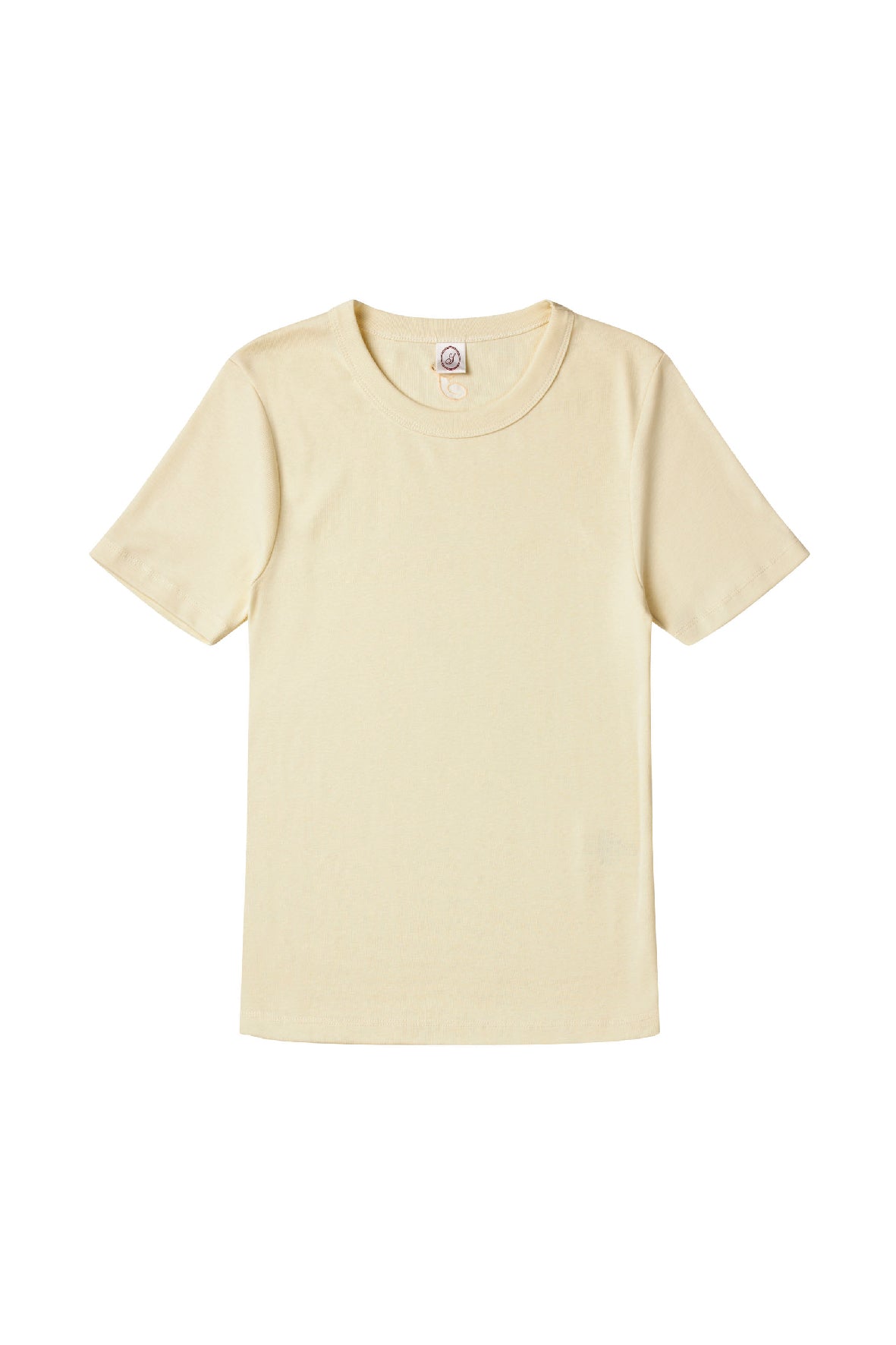 June fitted t-shirt in butter