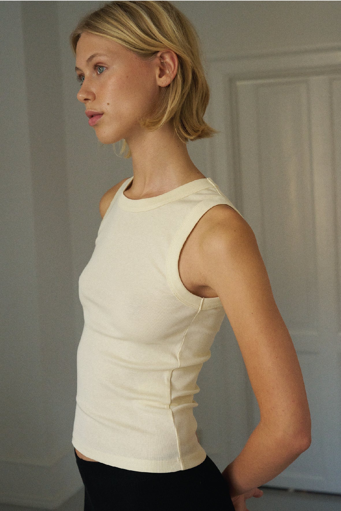 June tanktop in butter