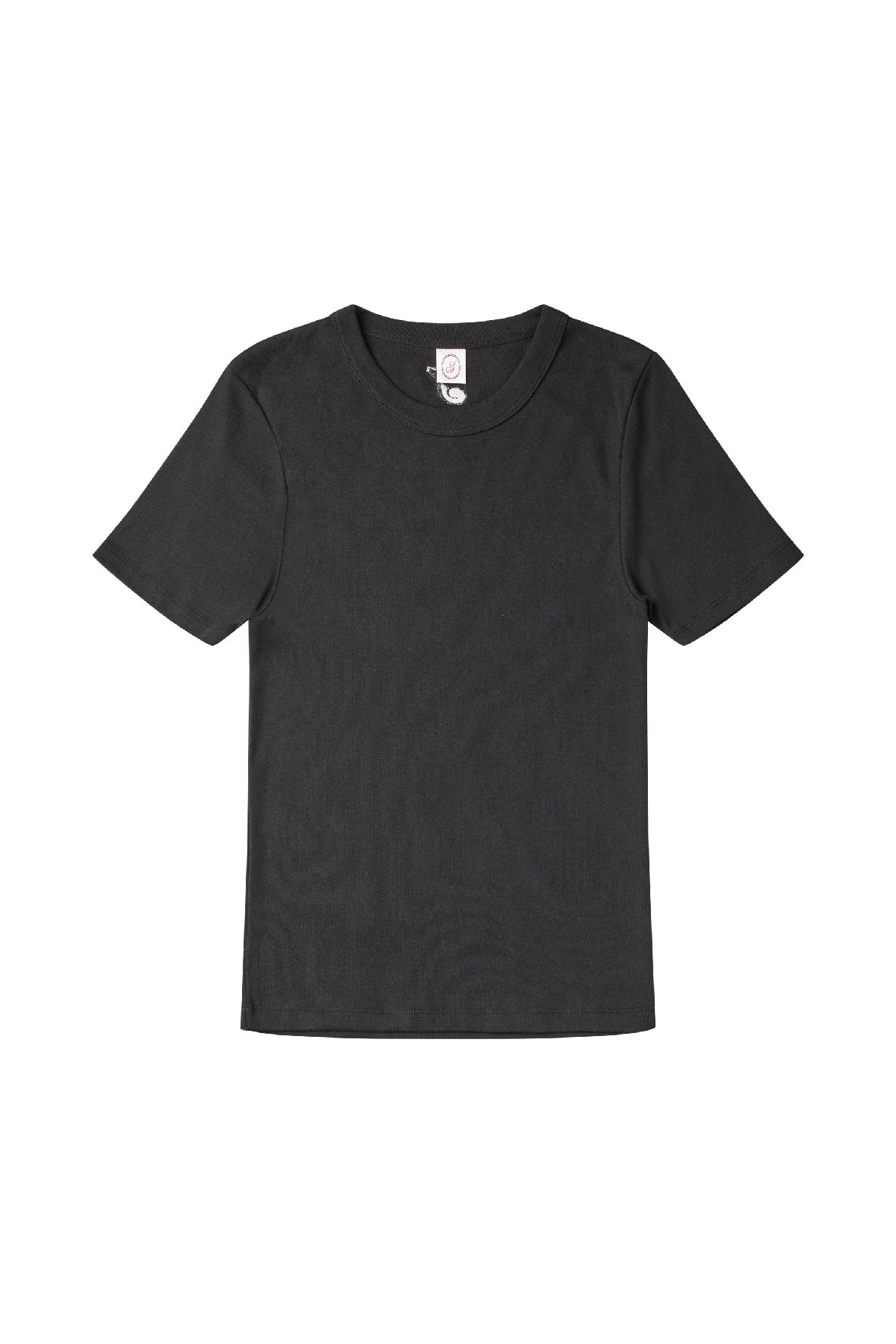 June fitted t-shirt in black