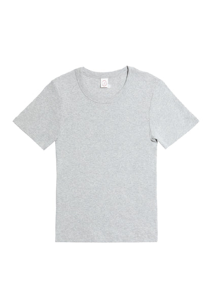 June fitted t-shirt in grey melange