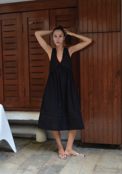 Noa dress in black