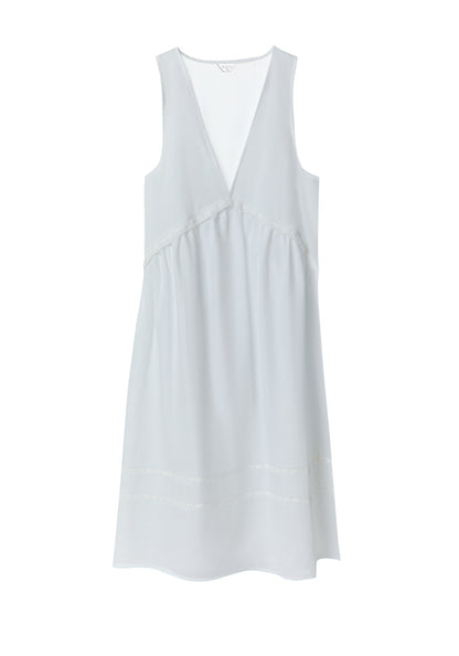 Noa dress in white