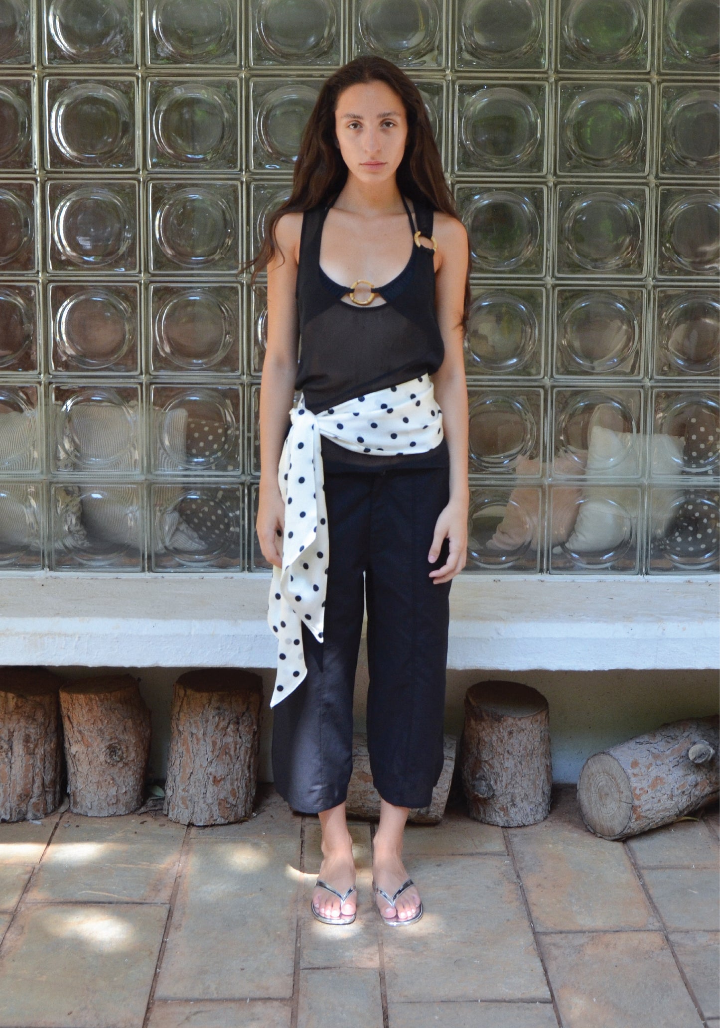 Noa pant in black