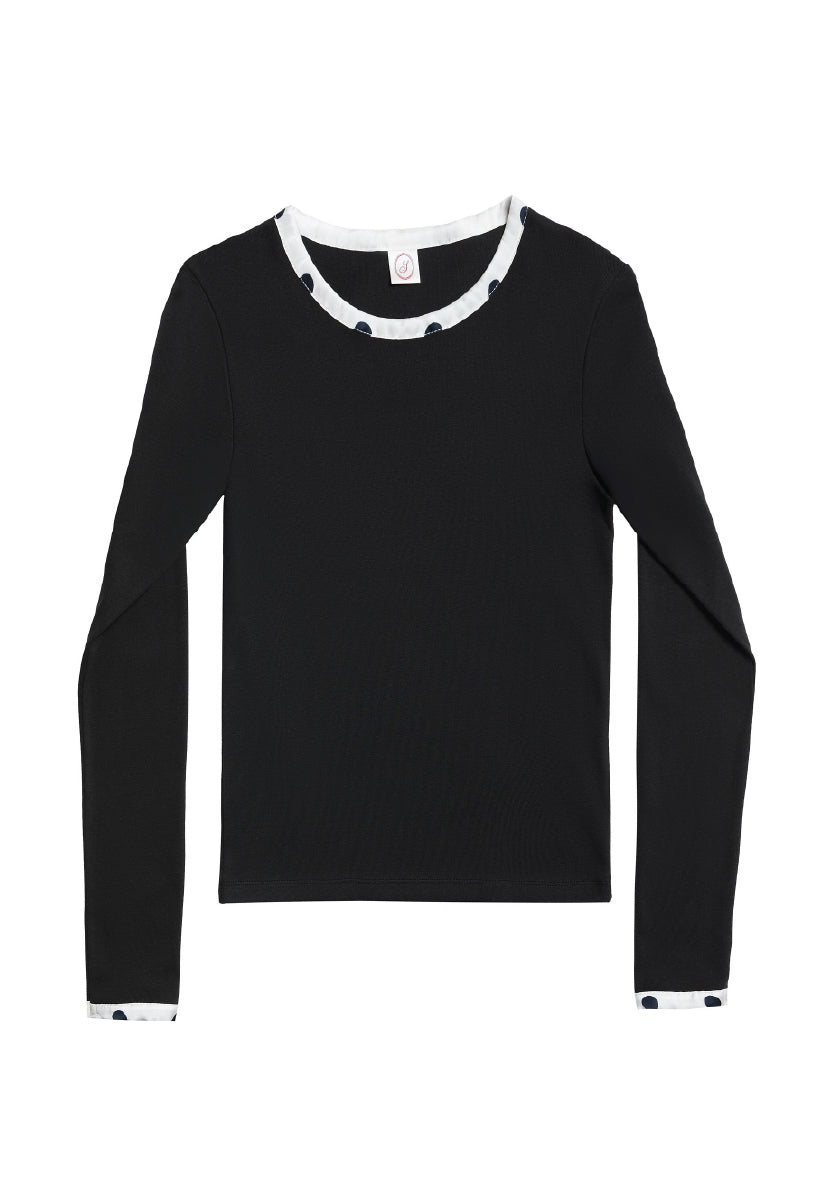 Noel longsleeve in black
