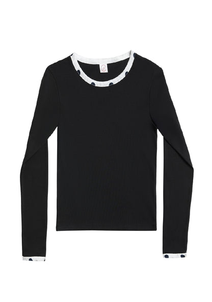 Noel longsleeve in black